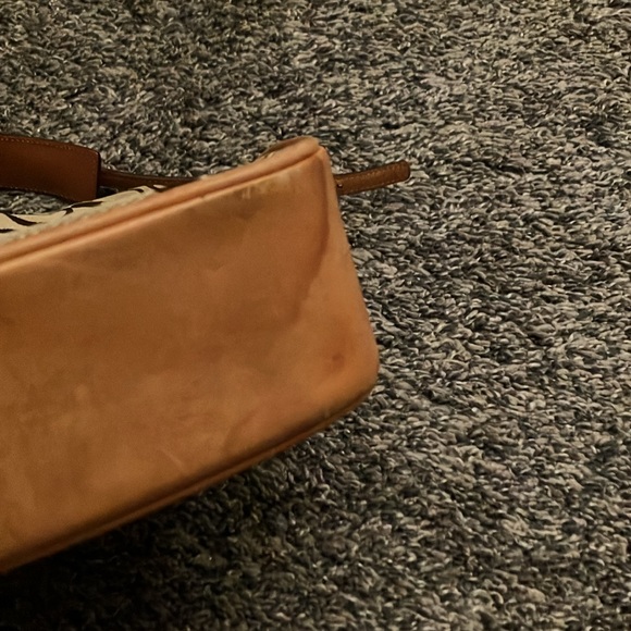 Brown/Tan Coach purse - Picture 5 of 8